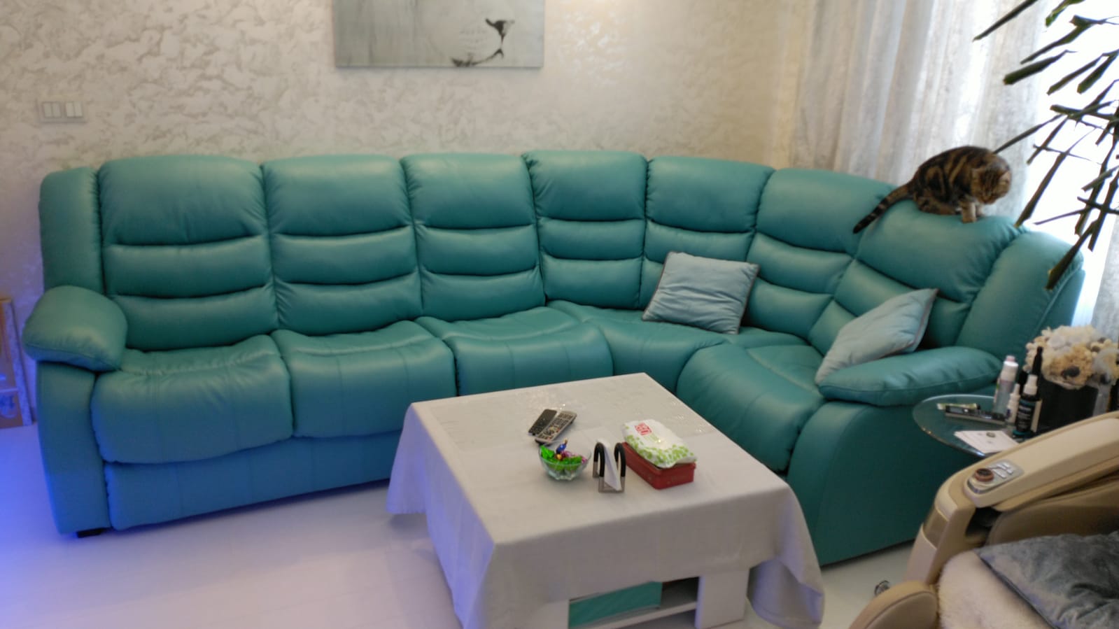 Перетяжка дивана на дому. Катав-Ивановск