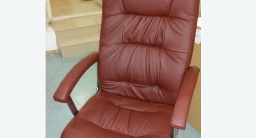 Обтяжка офисного кресла. Катав-Ивановск
