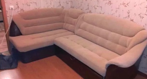 Перетяжка углового дивана. Катав-Ивановск